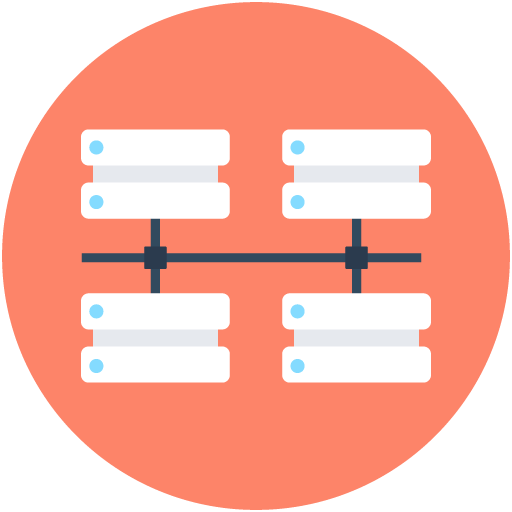 Data replication icon